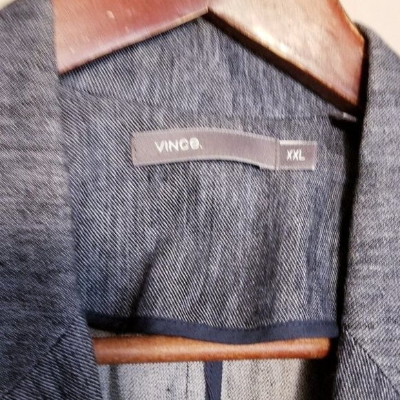 Vince Chambray Suit Blazer - Picture 8 of 8